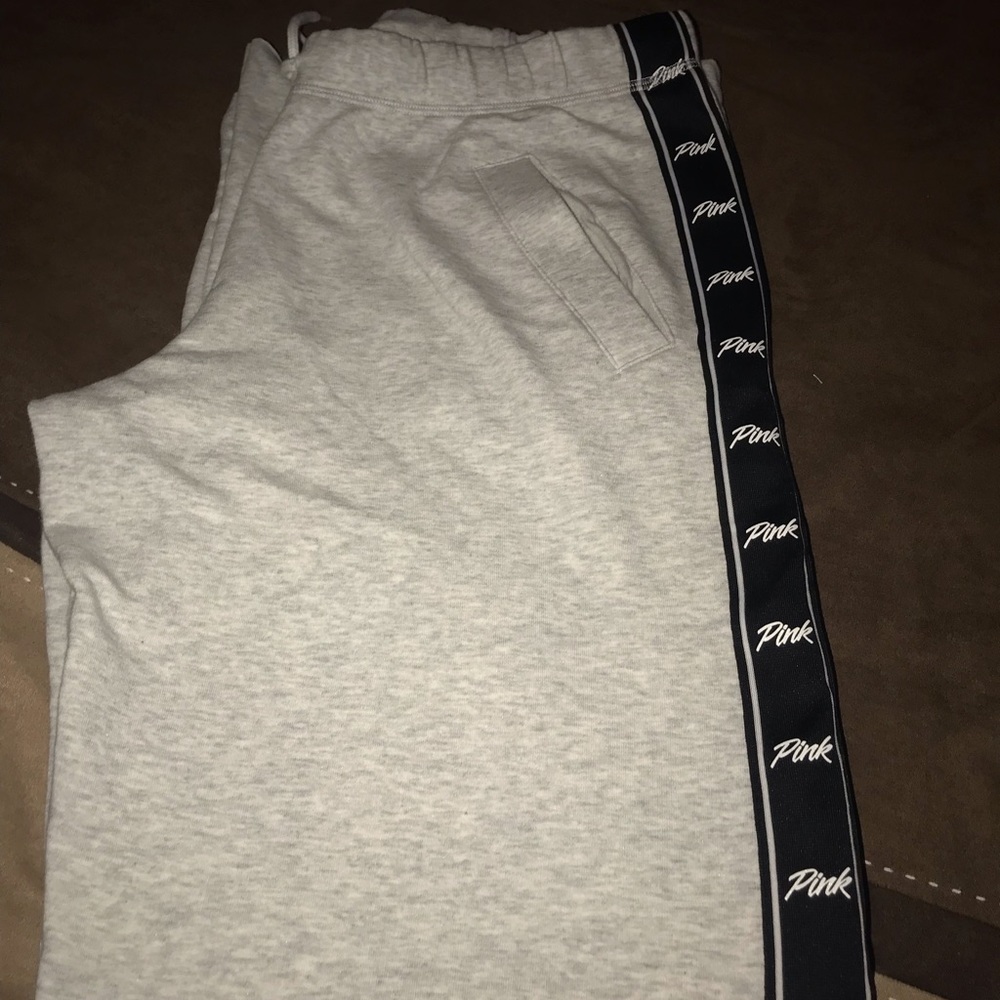 Pink VS sweat pants